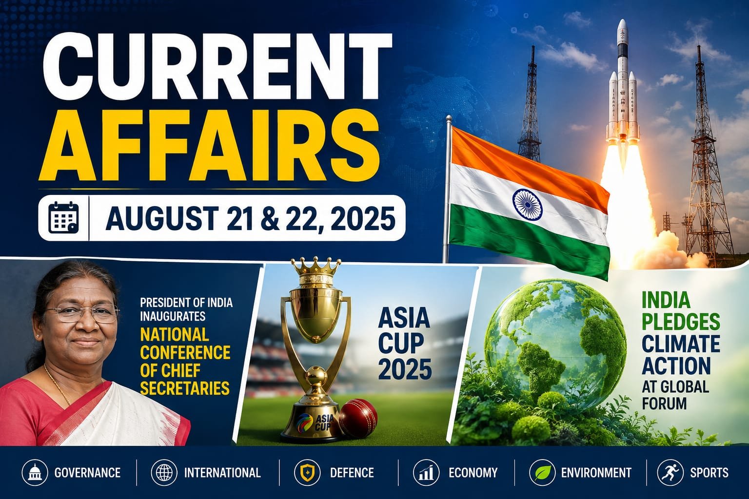 21-22 August Daily current Affairs – 21,22 ఆగస్ట్ కరెంట్ అఫైర్స్ తెలుగు