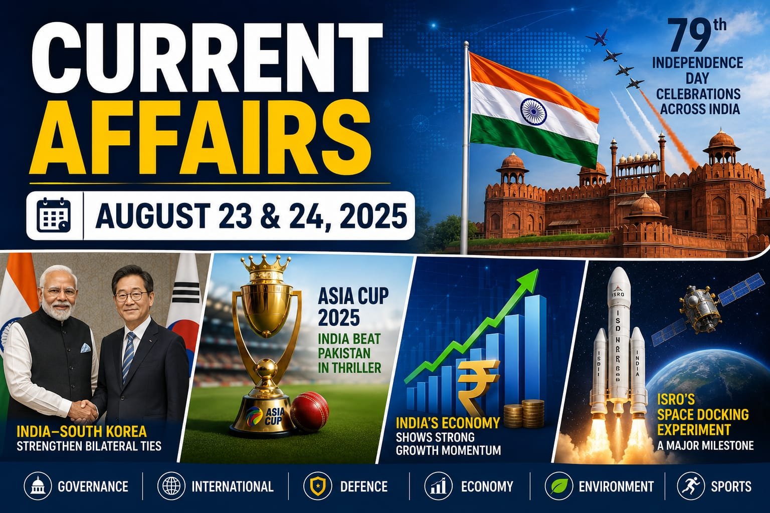 23,24 August 2026 Currents Affairs – 23, 24 ఆగస్ట్ 2026 కరెంట్ అఫైర్స్ తెలుగు
