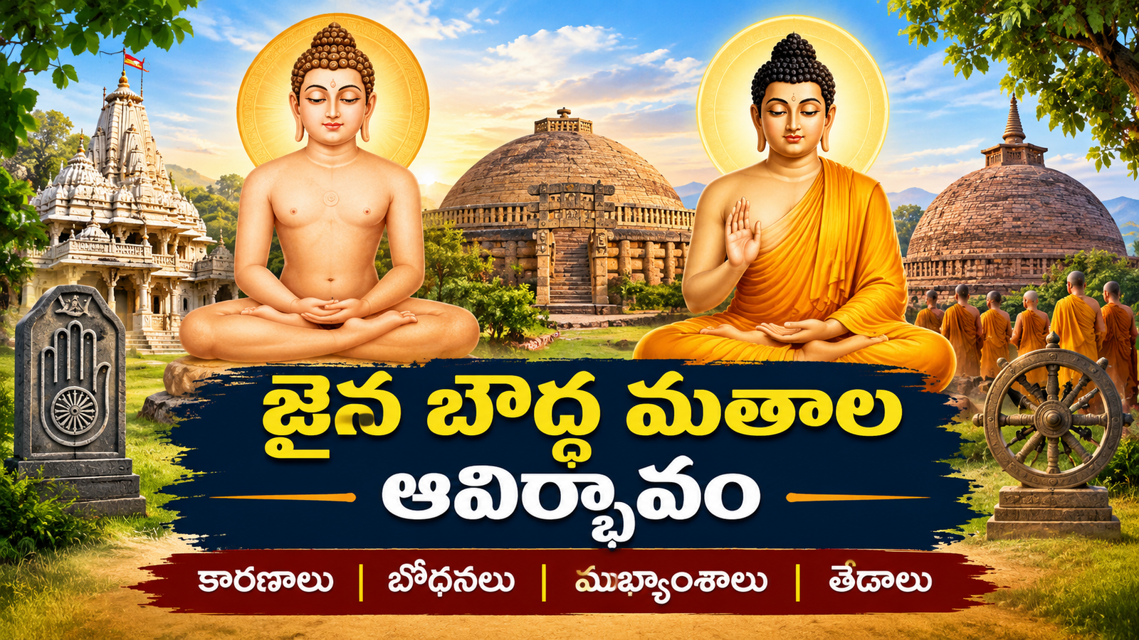 భారతదేశ చరిత్ర – జైన బౌద్ధ మతాల ఆవిర్భావం