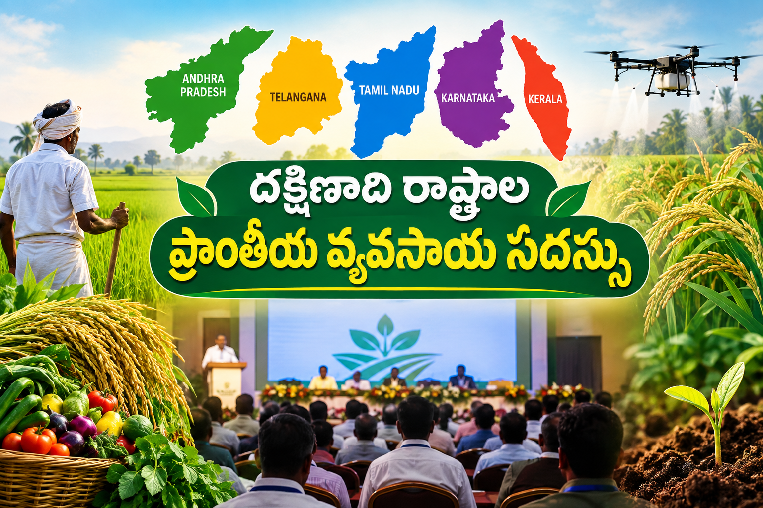 దక్షిణాది రాష్ట్రాల ప్రాంతీయ వ్యవసాయ సదస్సు