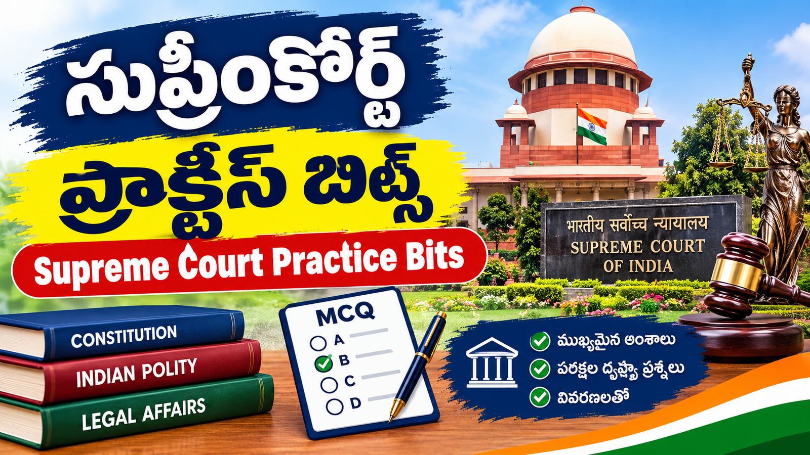 SUPREME COURT OF INDIA- భారత సుప్రీమ్ కోర్టు